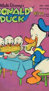 Donald Duck - Dutch Weekblad - Issue 34 - 1960 - Dutch