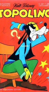 Topolino 0627 - Mondadori 1967 - Italian