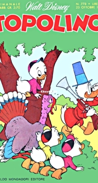 Topolino 0778 - Mondadori 1970 - Italian