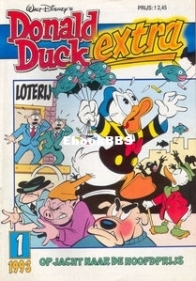 Donald Duck Extra - Op Jacht Naar De Hoofdprijs - Issue 01 -  De Geïllustreerde Pers B.V. 1993 - Dutch