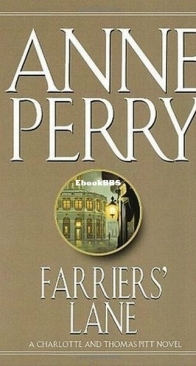 Farriers' Lane - Charlotte and Thomas Pitt 13 - Anne Perry - English