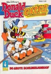 Donald Duck Extra - De Grote Schilderijenroof - Issue 04 - De Geïllustreerde Pers B.V. 1994 - Dutch