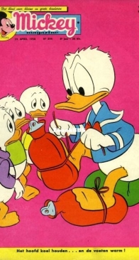 Mickey Magazine 394 - N.V. Uitgaven Pont-Levis 1958 - Dutch