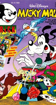Micky Maus 1988-43 - Ehapa - German