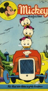 Mickey Magazine 183 - N.V. Uitgaven Pont-Levis 1954 - Dutch
