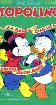 Topolino 0631 - Mondadori 1967 - Italian