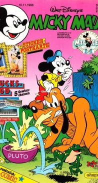 Micky Maus 1988-46 - Ehapa - German