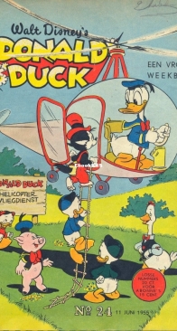 Donald Duck - Dutch Weekblad - Issue 24 - 1955 - Dutch