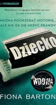 Dziecko - Kate Waters 2 - Fiona Barton - Polish