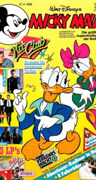 Micky Maus 1988-17 - Ehapa - German