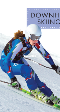 Downhill Skiing (Spot Sports) - Mari Schuh - English