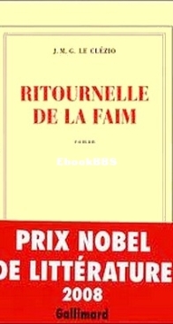 Ritournelle De La Faim - Jean-Marie Gustave Le Clézio - French