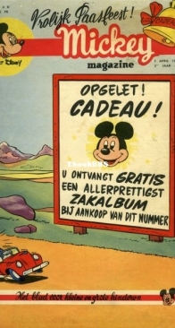 Mickey Magazine 130 - N.V. Uitgaven Pont-Levis 1953 - Dutch