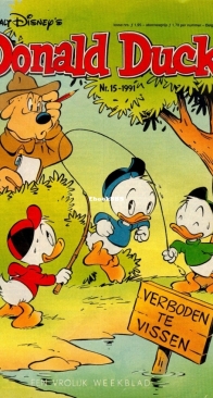 Donald Duck - Dutch Weekblad - Issue 15 - 1991 - Dutch