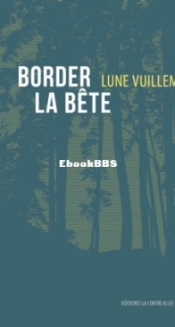 Border La Bête - Lune Vuillemin - French
