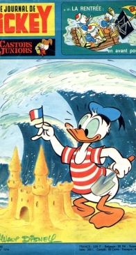 Le Journal de Mickey 1214 - Hachette 1975 - French
