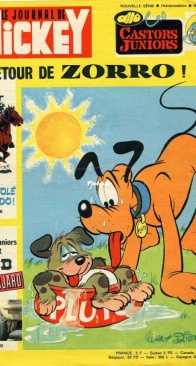 Le Journal de Mickey 1160 - Hachette 1974 - French