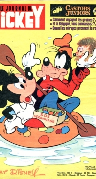 Le Journal de Mickey 1216 - Hachette 1975 - French