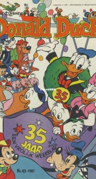 Donald Duck - Dutch Weekblad - Issue 43 - 1987 - Dutch