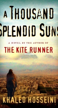 A Thousand Splendid Suns - Khaled Hosseini - English