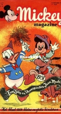 Mickey Magazine 12 -  N.V. Uitgaven Pont-Levis 1950 - Dutch