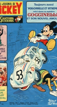 Le Journal de Mickey 1182 - Hachette 1975 - French