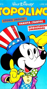 Topolino 1816 - Mondadori 1990 - Italian