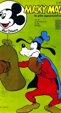 Micky Maus 1972 - 39 - Ehapa - German