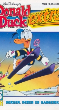 Donald Duck Extra - Bergen, Beren En Bangeriken - Issue 13 -  De Geïllustreerde Pers B.V. 1991 - Dutch