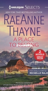 A Place To Belong - RaeAnne Thayne - English