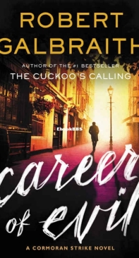 Career Of Evil - Cormoran Strike - Robert Galbraith - English