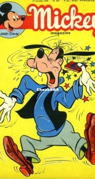 Mickey Magazine 425 - N.V. Uitgaven Pont-Levis 1958 - Dutch