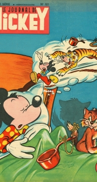 Le Journal de Mickey 0101 - Hachette 1954 - French