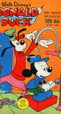 Donald Duck - Dutch Weekblad - Issue 46 - 1958 - Dutch
