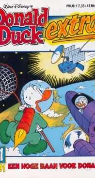 Donald Duck  Extra - Een Hoge Baan Voor Donald - Issue 11 -  De Geïllustreerde Pers B.V. 1991 - Dutch