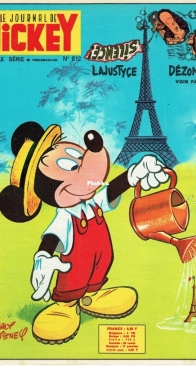 Le Journal de Mickey 0812 - Hachette 1967 - French