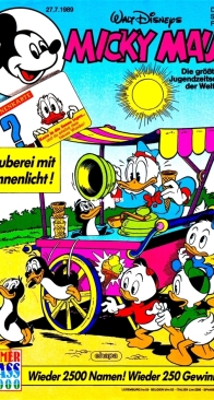 Micky Maus 1989-31 - Ehapa - German