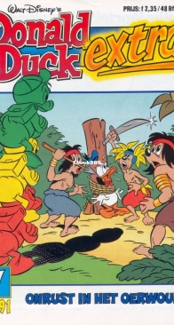 Donald Duck Extra - Onrust In Het Oerwoud - Issue 07 -  De Geïllustreerde Pers B.V. 1991 - Dutch