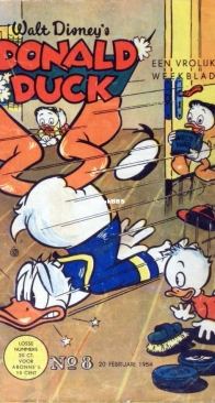 Donald Duck - Dutch Weekblad - Issue 08 - 1954 - Dutch