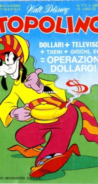Topolino 0711 - Mondadori 1969 - Italian