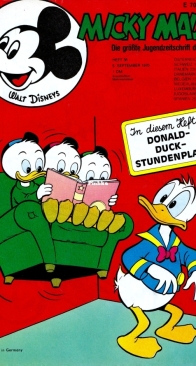 Micky Maus 1970 - 36 - Ehapa - German