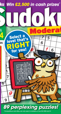 PuzzleLife Sudoku Moderate - Issue 105 - February 2025 - English