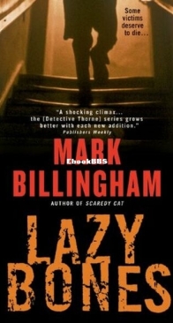 Lazybones - Tom Thorne 3 - Mark Billingham - English