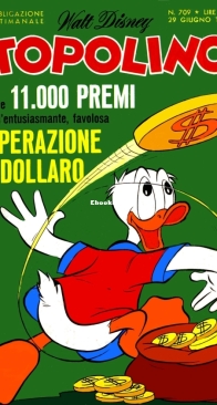 Topolino 0709 - Mondadori 1969 - Italian