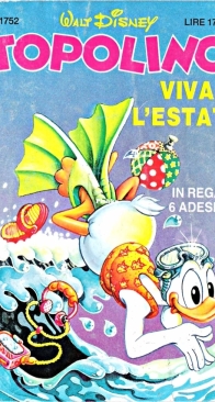 Topolino 1752 - Mondadori 1989 - Italian