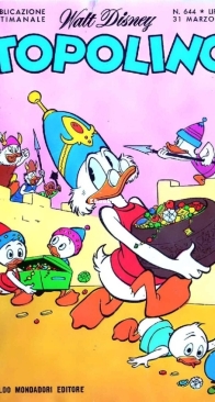 Topolino 0644 - Mondadori 1968 - Italian