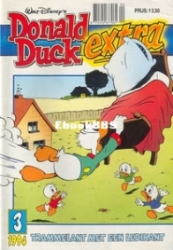 Donald Duck Extra - Trammelant Met Een Ledikant - Issue 03 - De Geïllustreerde Pers B.V. 1994 - Dutch