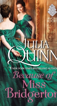 Because Of Miss Bridgerton - A Bridgerton Prequel 01 - Julia Quinn - English