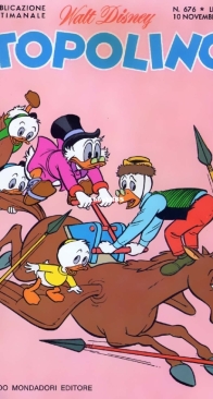 Topolino 0676 - Mondadori 1968 - Italian