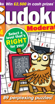 PuzzleLife Sudoku Moderate - Issue 104 - January 2025 - English